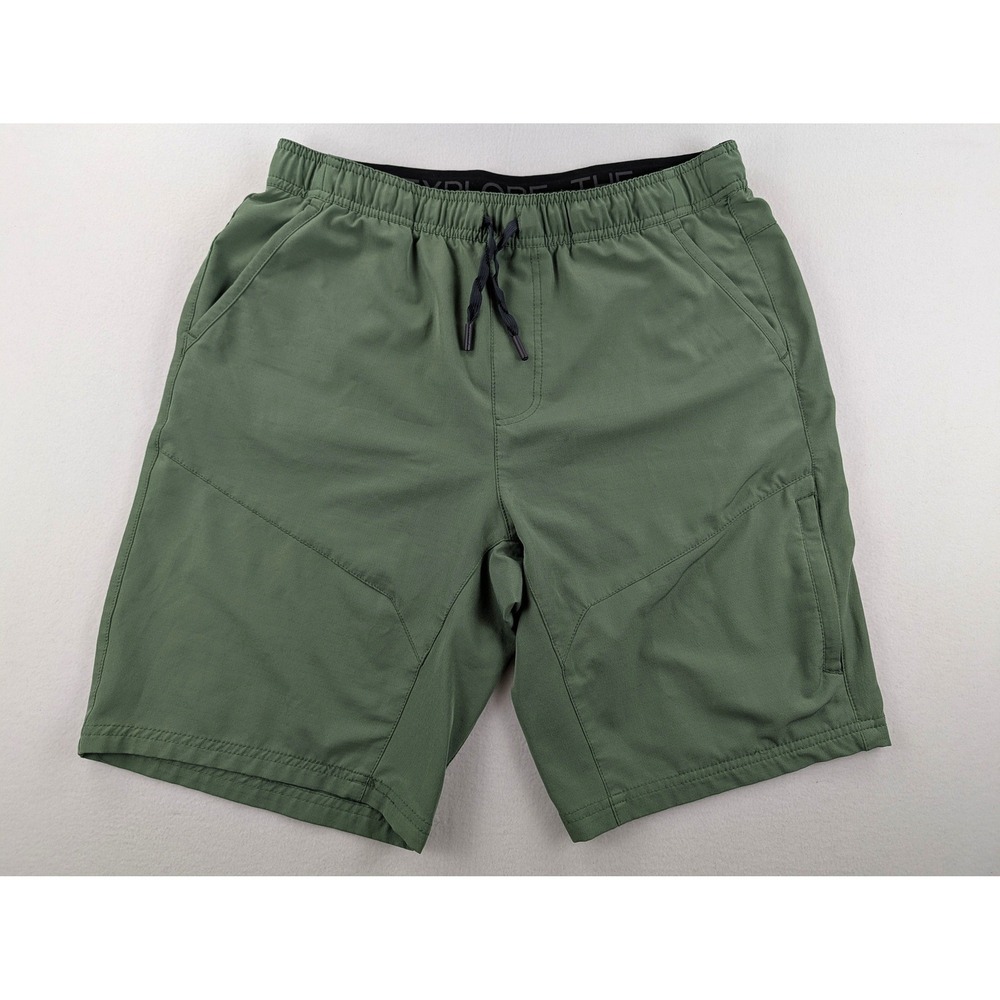 Gerry Mens Active Shorts Size L Green Stretch‎ Hiking Outdoor Utility